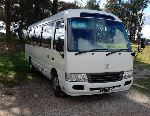 Toyota Coaster Bus charter
