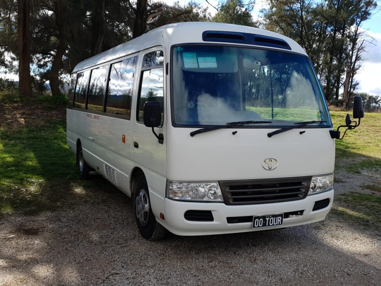 Toyota Coaster Bus charter